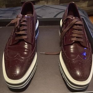 Brand New Prada platform shoes